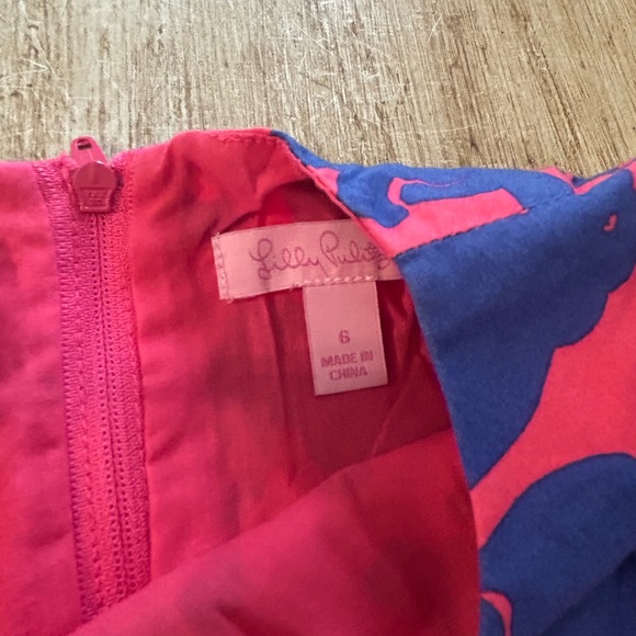 Lilly Pulitzer Pink and Blue Dress - Picture 2 of 4